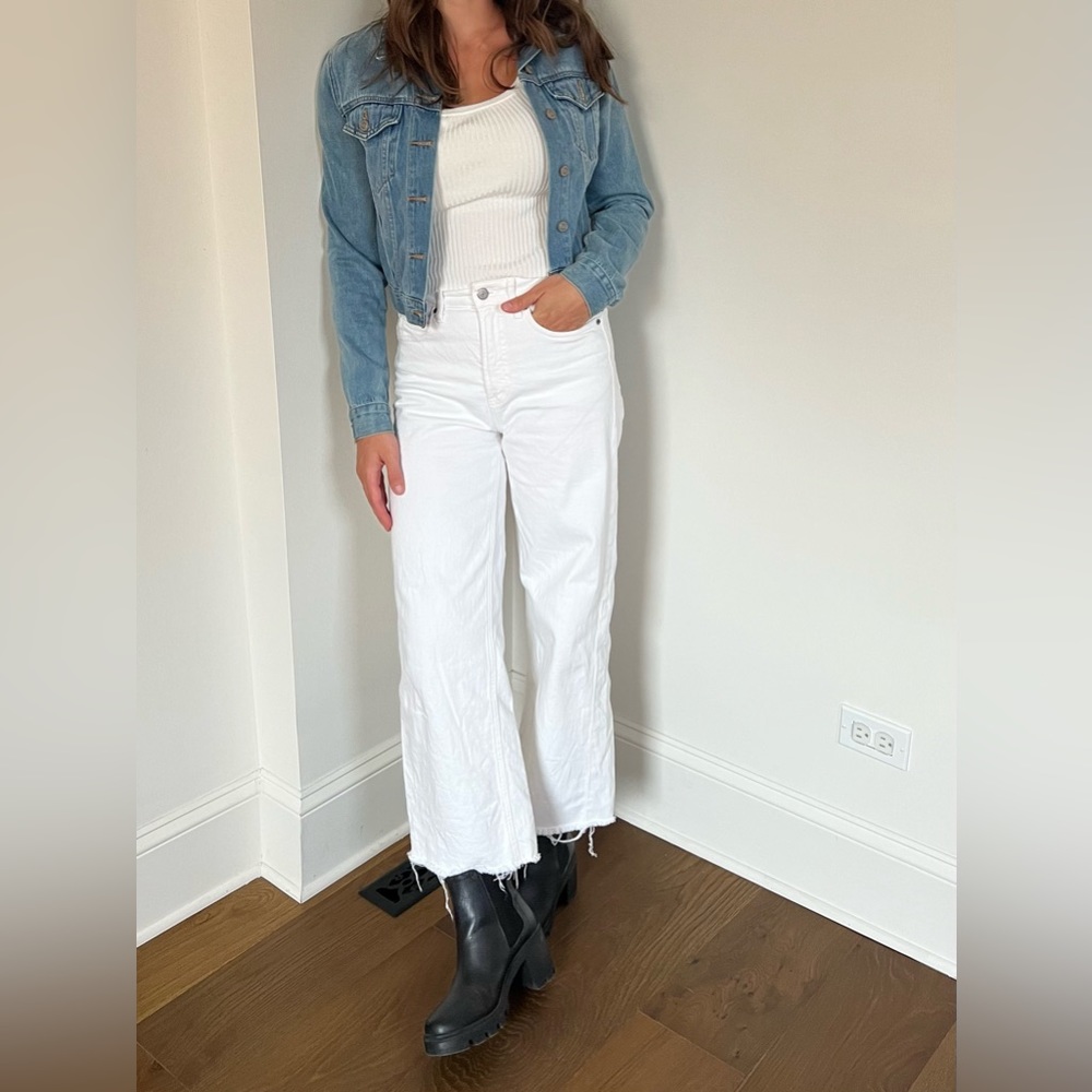 Cropped Denim Jacket